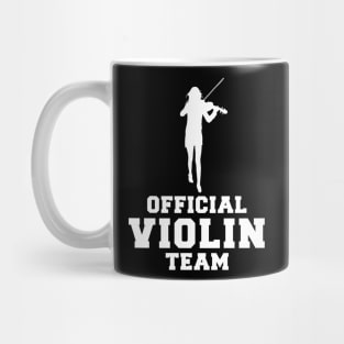 Fiddle & Giggles - Official Violin Team Tee: Bowing with Humorous Melodies! Mug